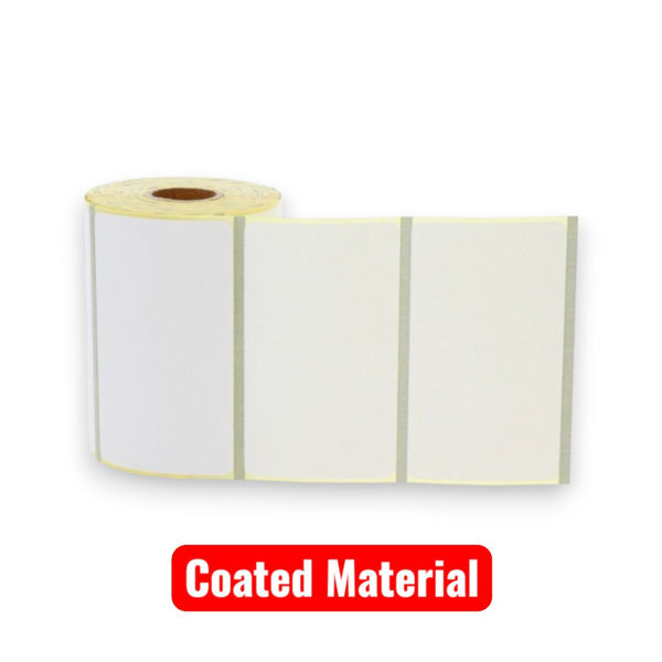 Picture of 350 Labels 76.2 x 44.45mm Paper Coated Direct Thermal Perm